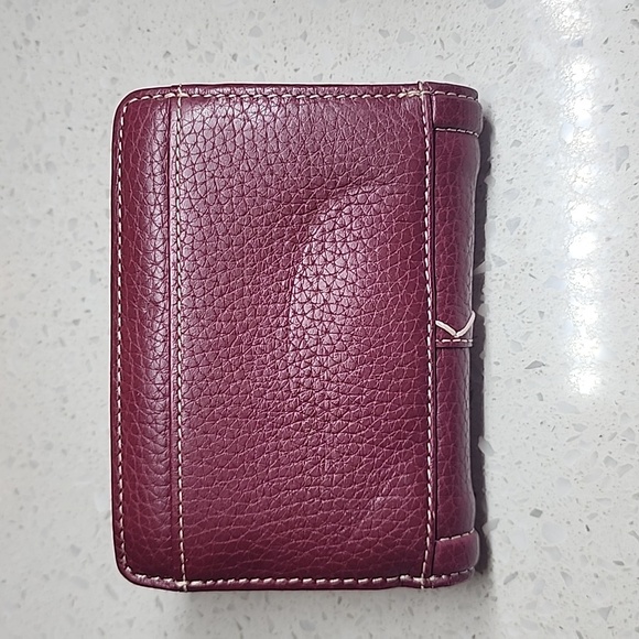 Brighton Vintage Pebble Leather Fold Wallet - Picture 3 of 10